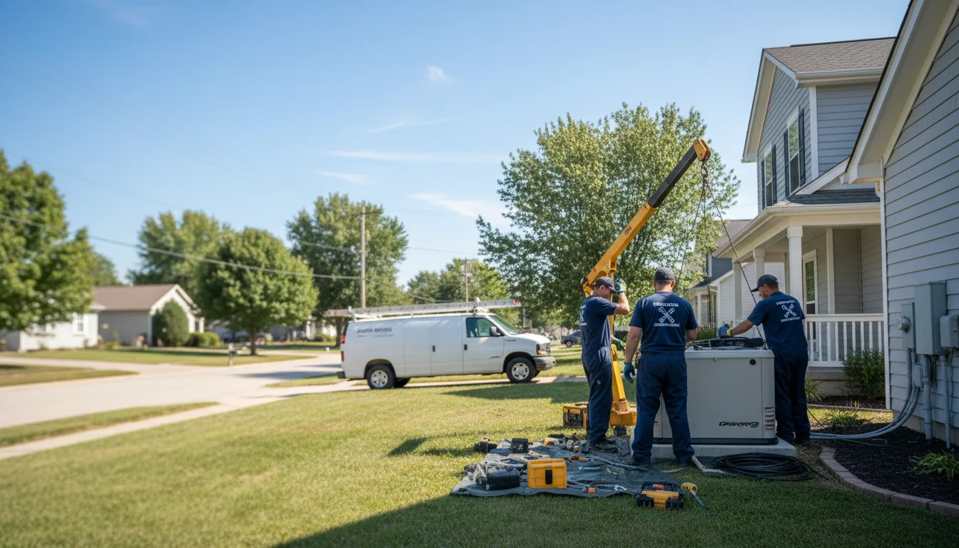 Generator Installation in East Dubuque, IL near me